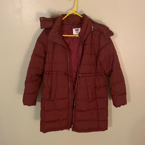 Old Navy Maternity Puffer Coat